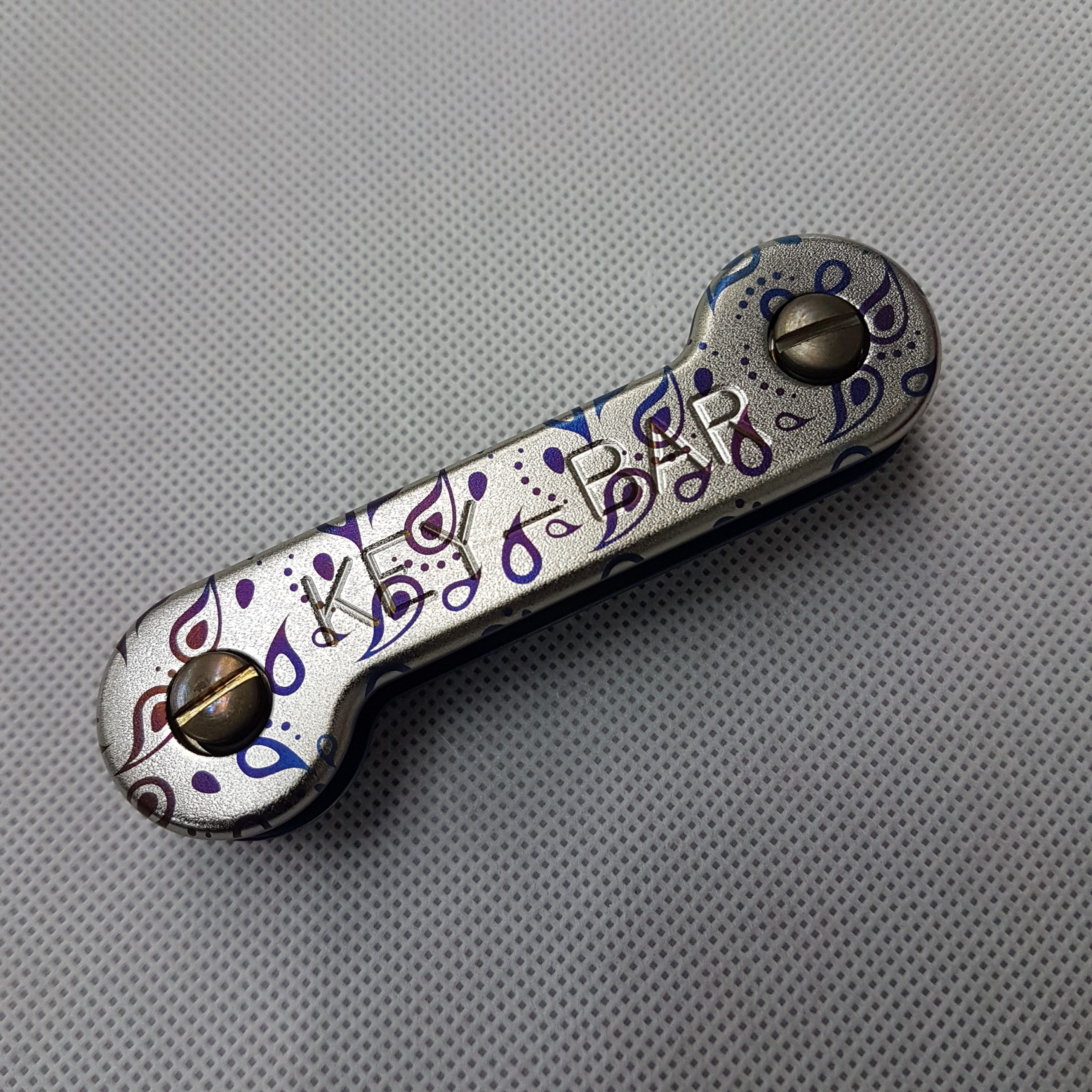 Keybar TKB-PSLY, Titanium Treated ‘Paisley’