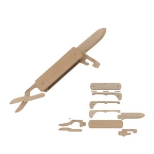 CRKT Wooden Folding Knife Kit (1033)