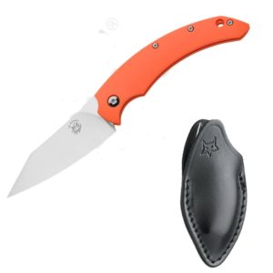 Fox Knives, Dragotac Slim Friction Folder,Orange Handle (FX-518-O)