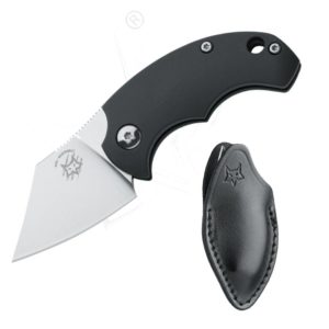 Fox Knives, BB Drago Friction Folder, Black Handle (FX-519)