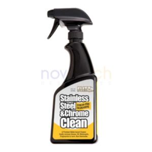 Flitz Stainless Steel & Chrome Cleaner with Degreaser (Available in Various Size)