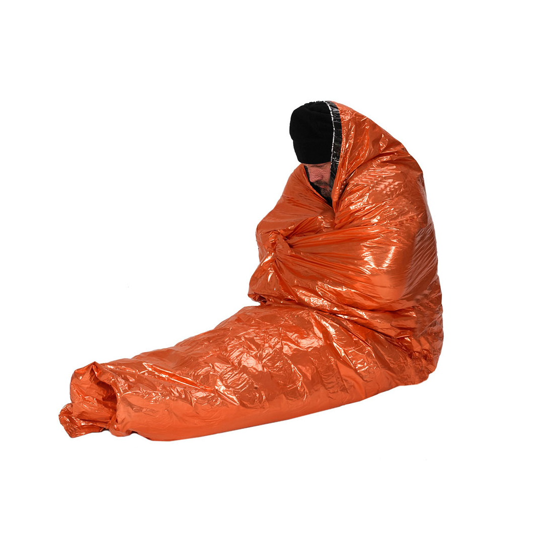 NDuR Survival Bag in Orange/Olive