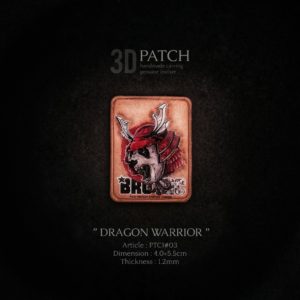 Brotac 3D Patch Dragon Warrior