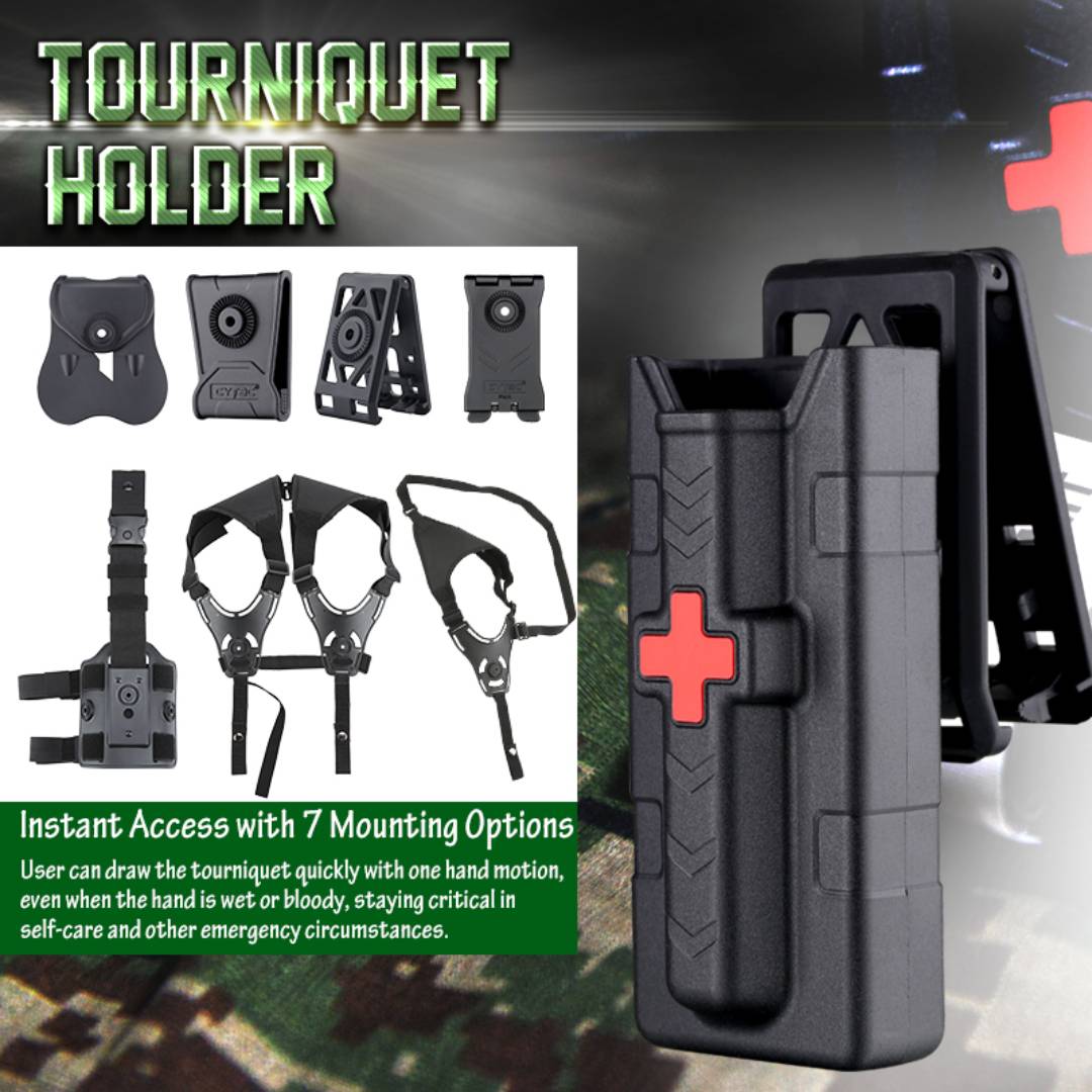 Cytac CYTTHB Tourniquet Holster with Belt Loop/Clip Field Essentials