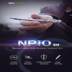 NexTorch NP10 Tactical Pen Ti & Spinner