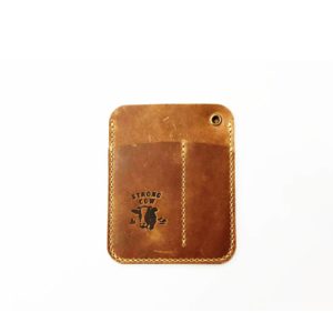 Strong Cow, Leather Pocket Caddy with pocket 6.0/4.0cm, with logo