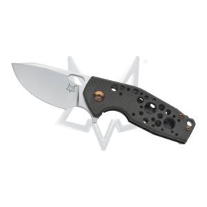 Fox Knives, Fox/Vox Suru Folder, Carbon Fiber M390, Bronze Clip/Screw