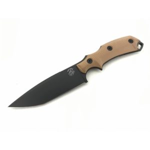 Bastinelli Knives Red Fixed Blade V2 in Coyote – Limited Edition
