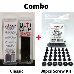 UltiClip Combo Set, Classic + 30pc. Screw Kit