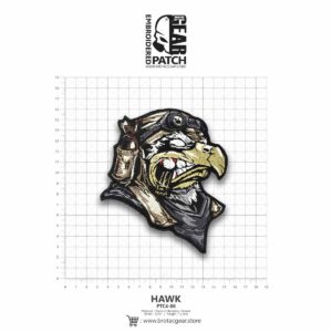 BrotacGear Patch Embroidery, Hawk