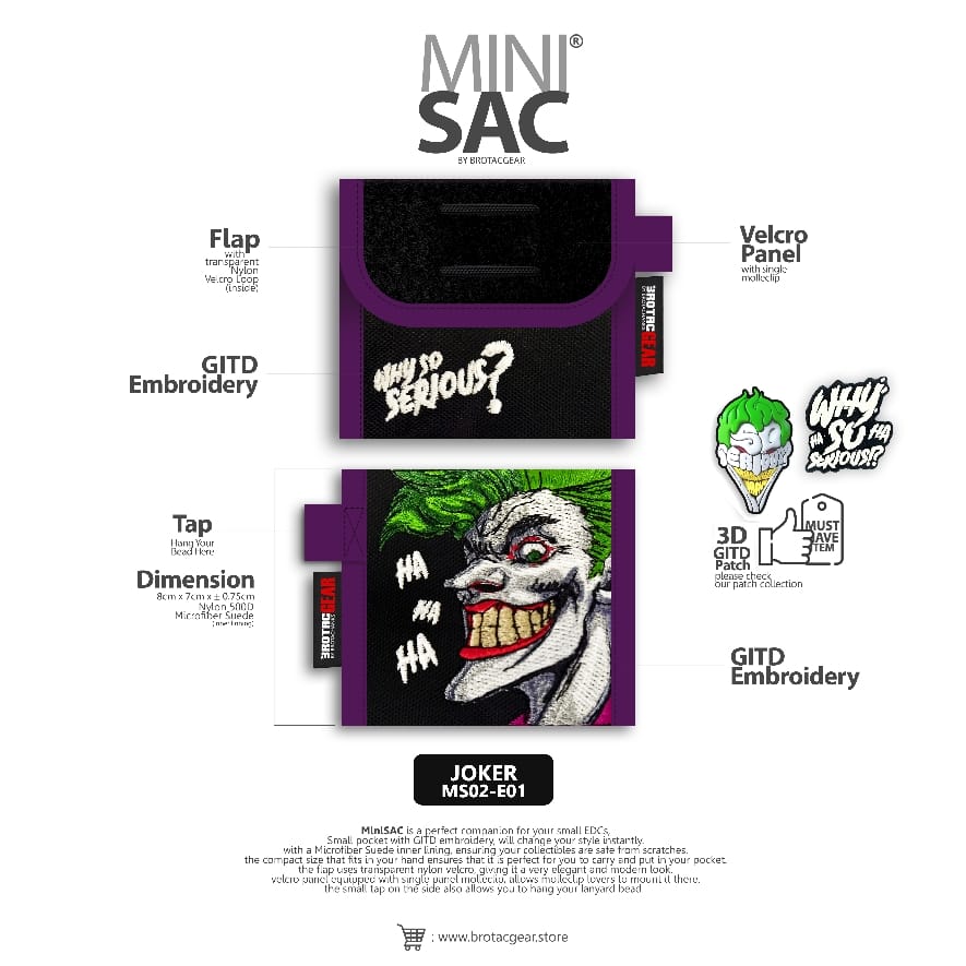 Joker Mini Sac Pouch